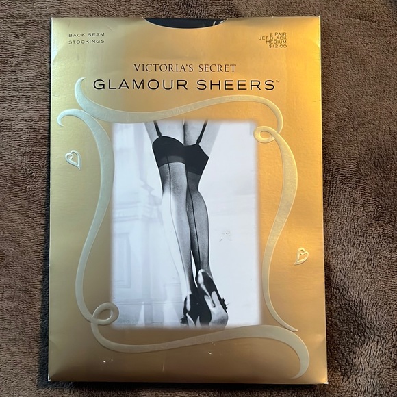 Victoria's Secret Accessories - VS Back Seam Stockings 2 PAIR